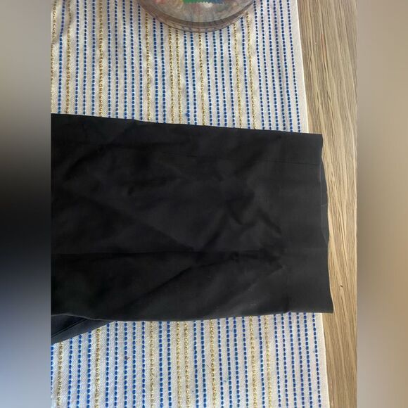 Theory Yariby Jumpsuit Black Sleeveless Pants Collared Button Down Pockets Sz 2 - Picture 12 of 17